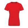 TriDri® Women's panelled TriDri® tech tee Fire Red